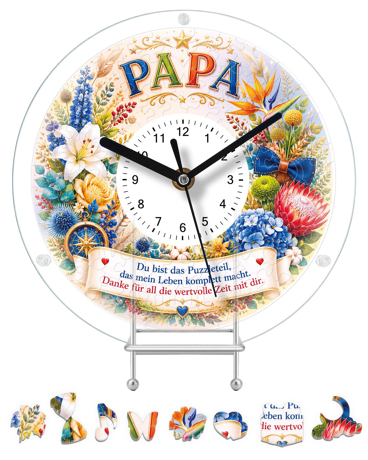 kaayee-diy-acryl-puzzle-uhrbausatz-f-r-papa-regular image 1