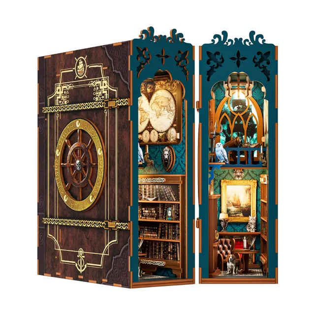 kaayee-book-nook-kit-age-of-exploration-booknook-3d image 1
