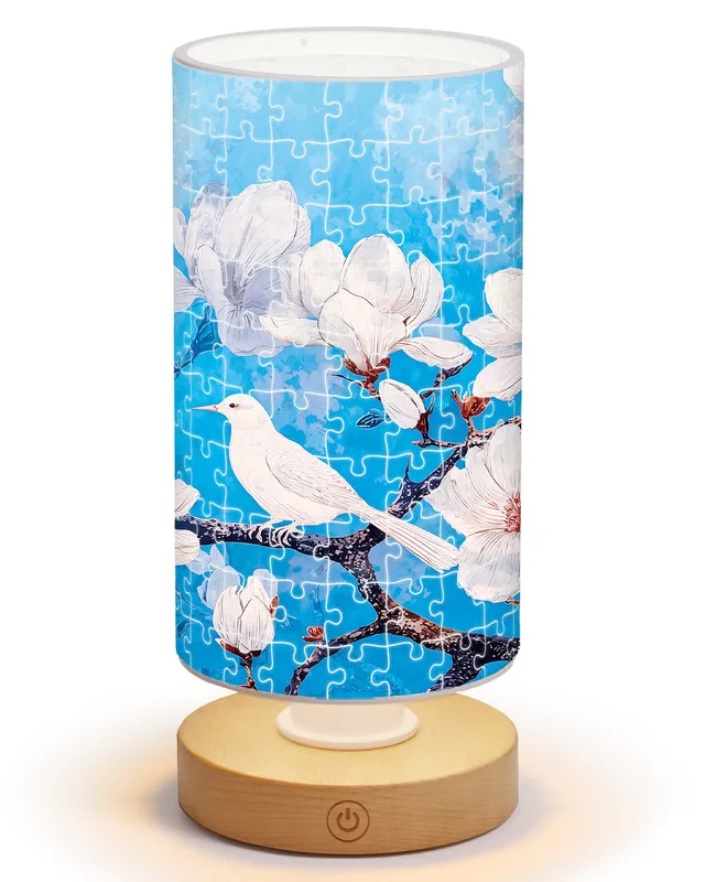 kaayee-whispers-of-magnolia-spring-puzzle-nachtlicht-acryl image 1