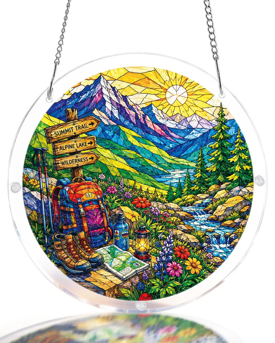 kaayee-suncatcher-puzzle-sunlit-mountain-trail-medium image 1
