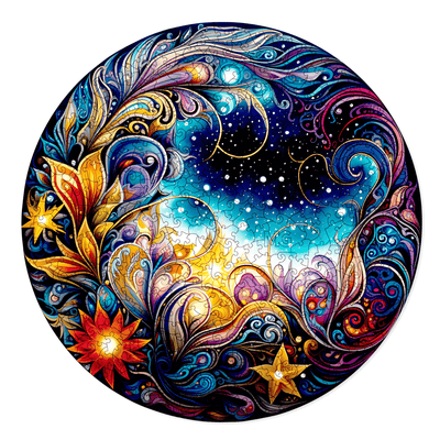 magicholz-holzpuzzle-kosmische-bl-ten-mandala-blumen-puzzle image 8