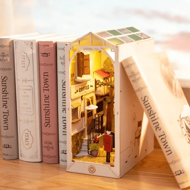 magicholz-miniaturhaus-sonnenschein-stadt-diorama-256-teile image 1