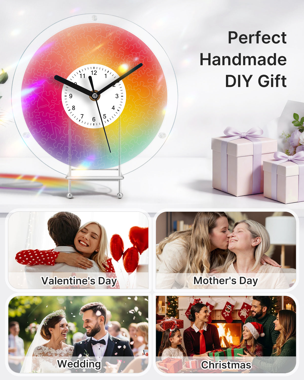 kaayee-clock-kit-diy-acryl-puzzle-uhr-diffuse-color-regular image 7