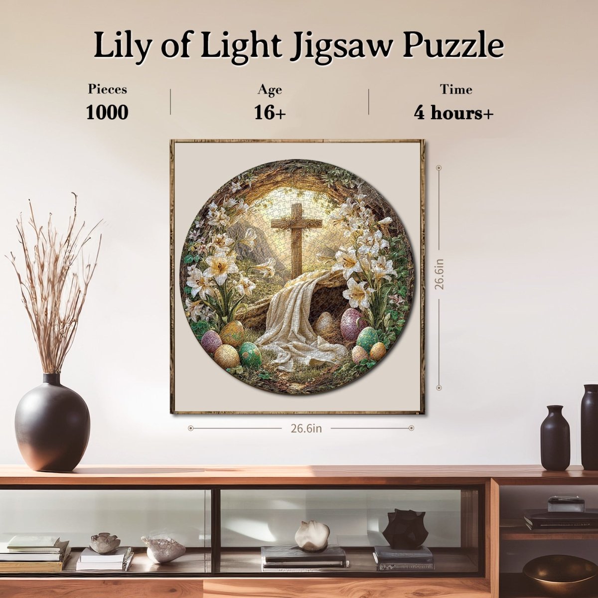 kaayee-cardboard-puzzle-1000-teile-lily-of-light-blumen image 4