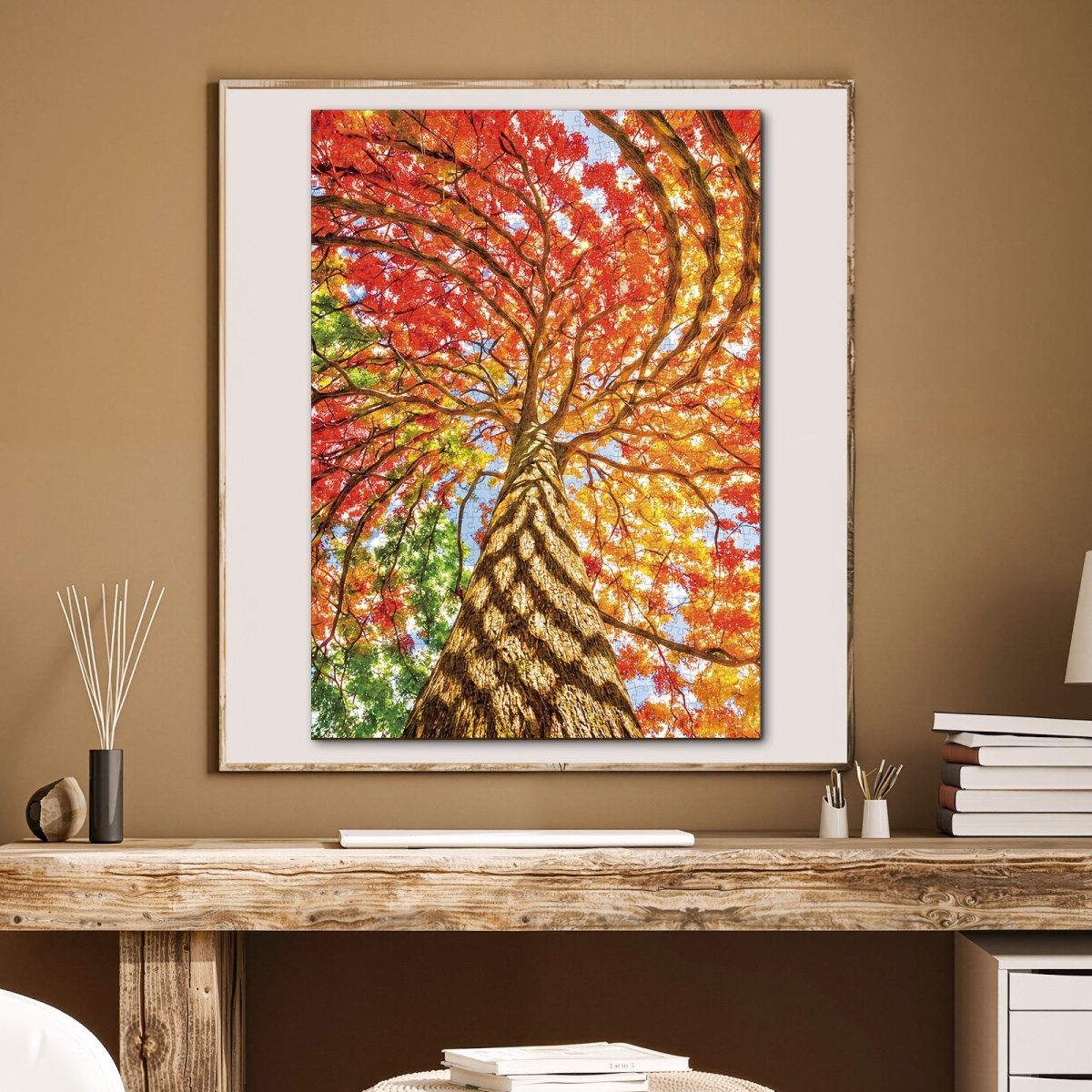 kaayee-geometric-tree-1-puzzle-1000-teile-eco-white-board-baum image 5