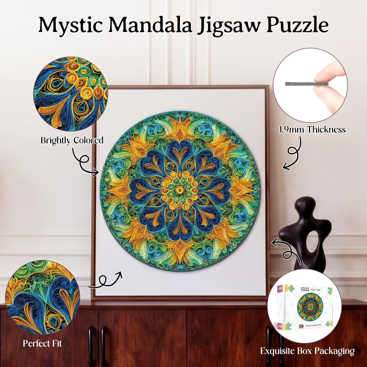 kaayee-mystic-mandala-1000-teile-puzzle-standard image 3