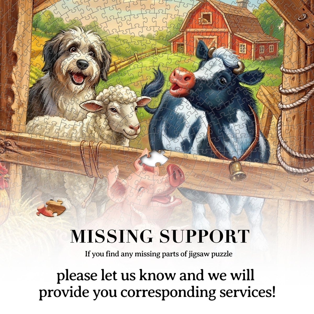 kaayee-cute-critter-farm-puzzle-1000-teile-standard image 7