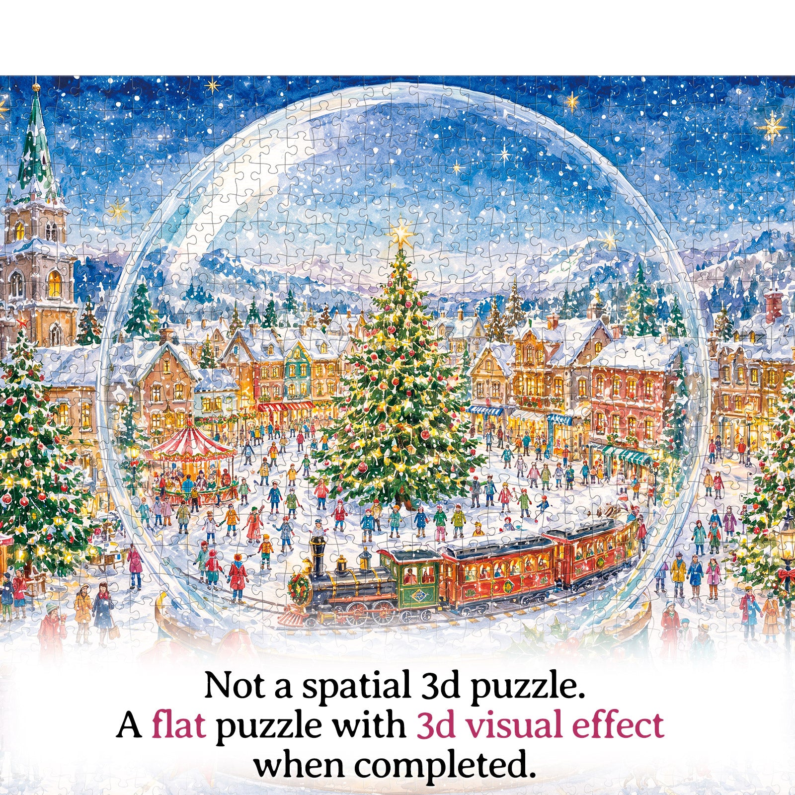kaayee-cardboard-snow-globe-1000-teile-puzzle-standard image 7