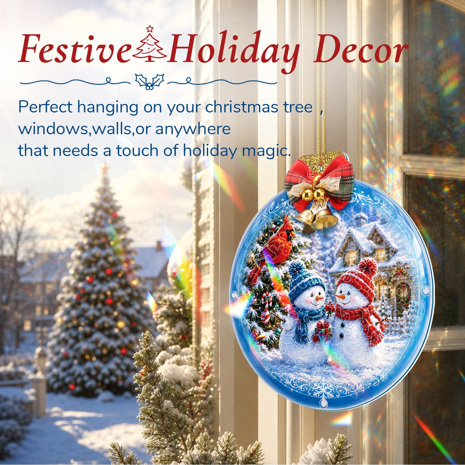 kaayee-suncatcher-puzzle-snowman-friends-acryl-mini image 3