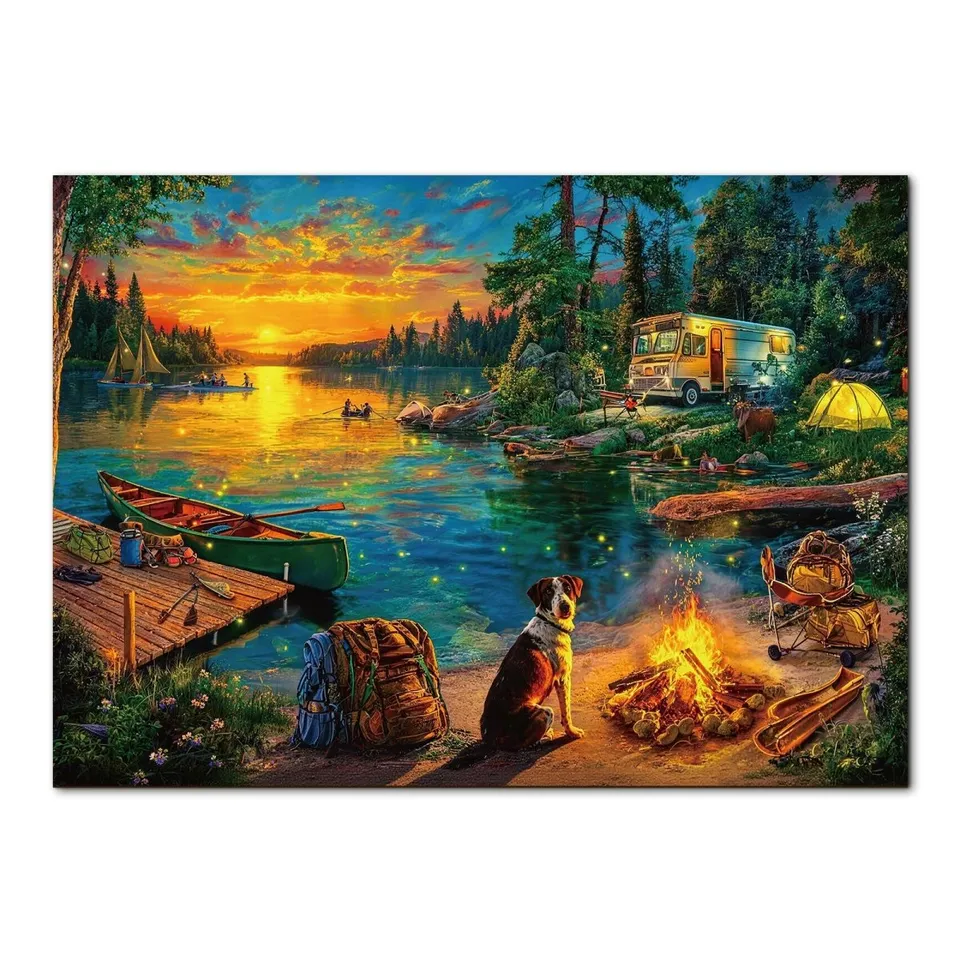 kaayee-campfire-homecoming-1000-teile-puzzle-standard image 1