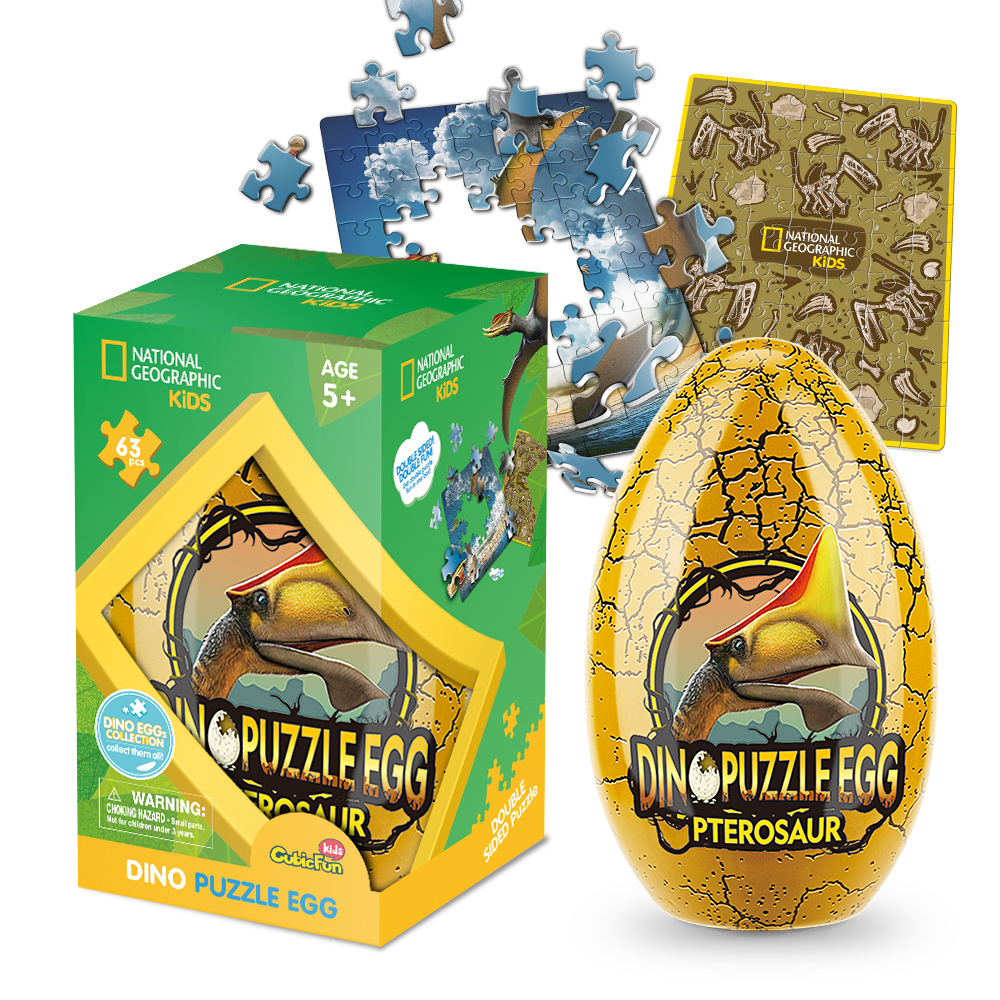 cubicfun-dino-puzzle-ds1044h-pterosaur-ei-3d-puzzle-dino image 1