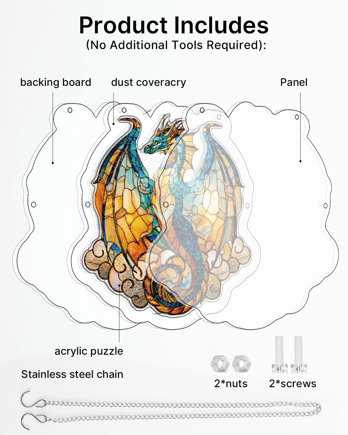 kaayee-suncatcher-oceanfire-dragon-fensterbild-medium-drache image 6
