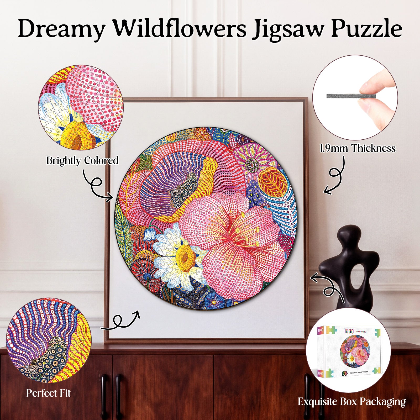 kaayee-cardboard-dreamy-wildflowers-puzzle-1000-teile image 3