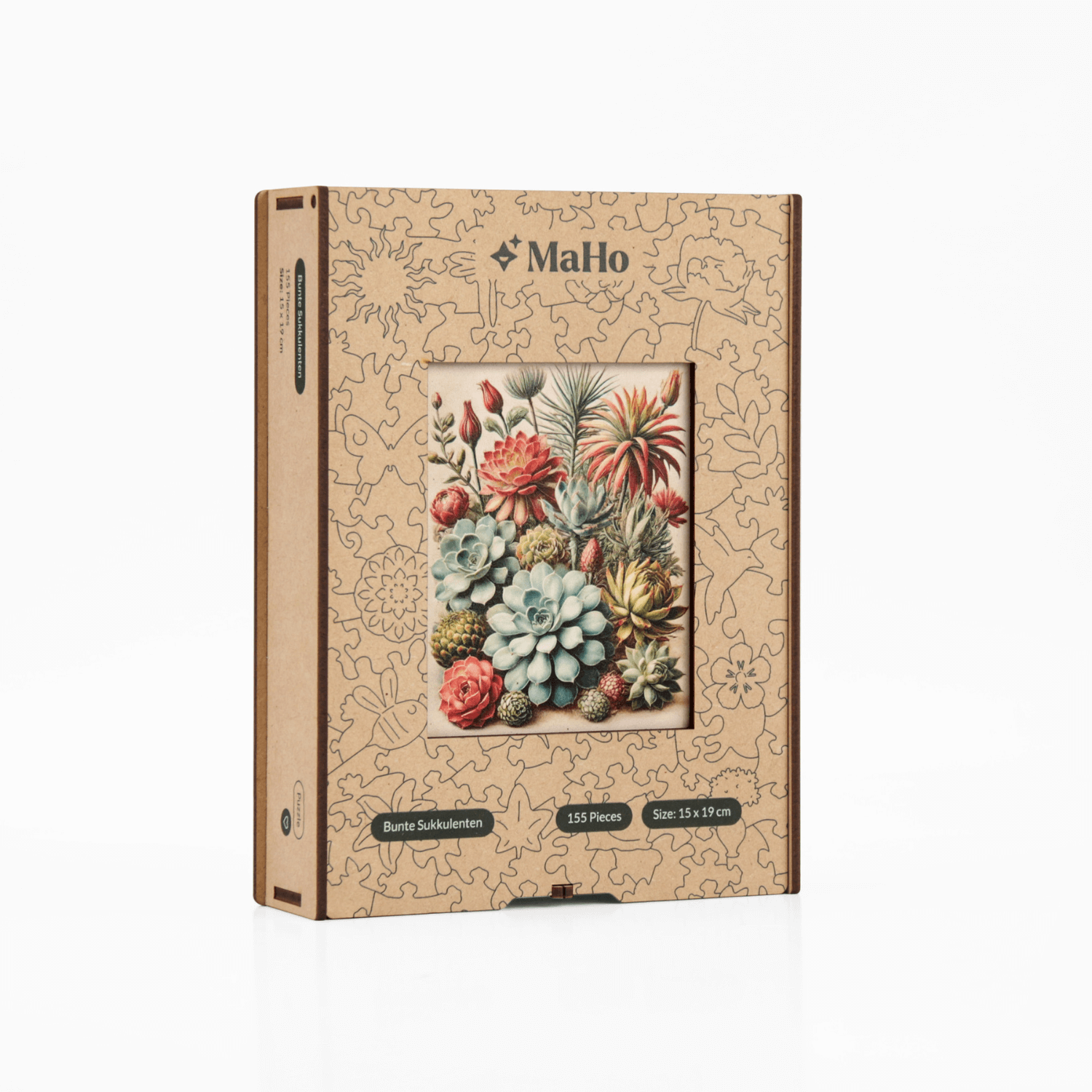 magicholz-bunte-sukkulenten-holzpuzzle-155-teile-holzbox image 4