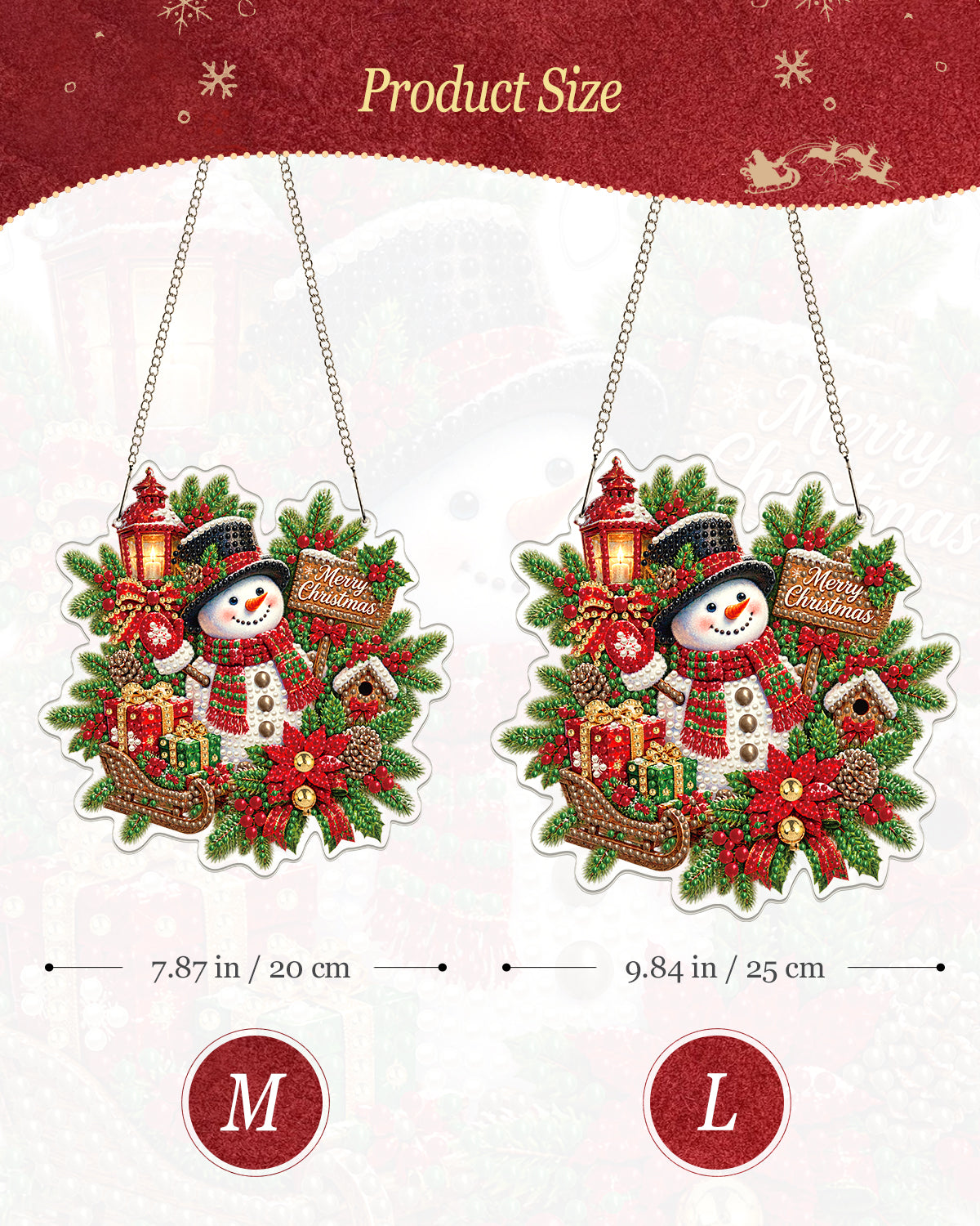 kaayee-suncatcher-christmas-snowman-fensterbild-20cm image 4
