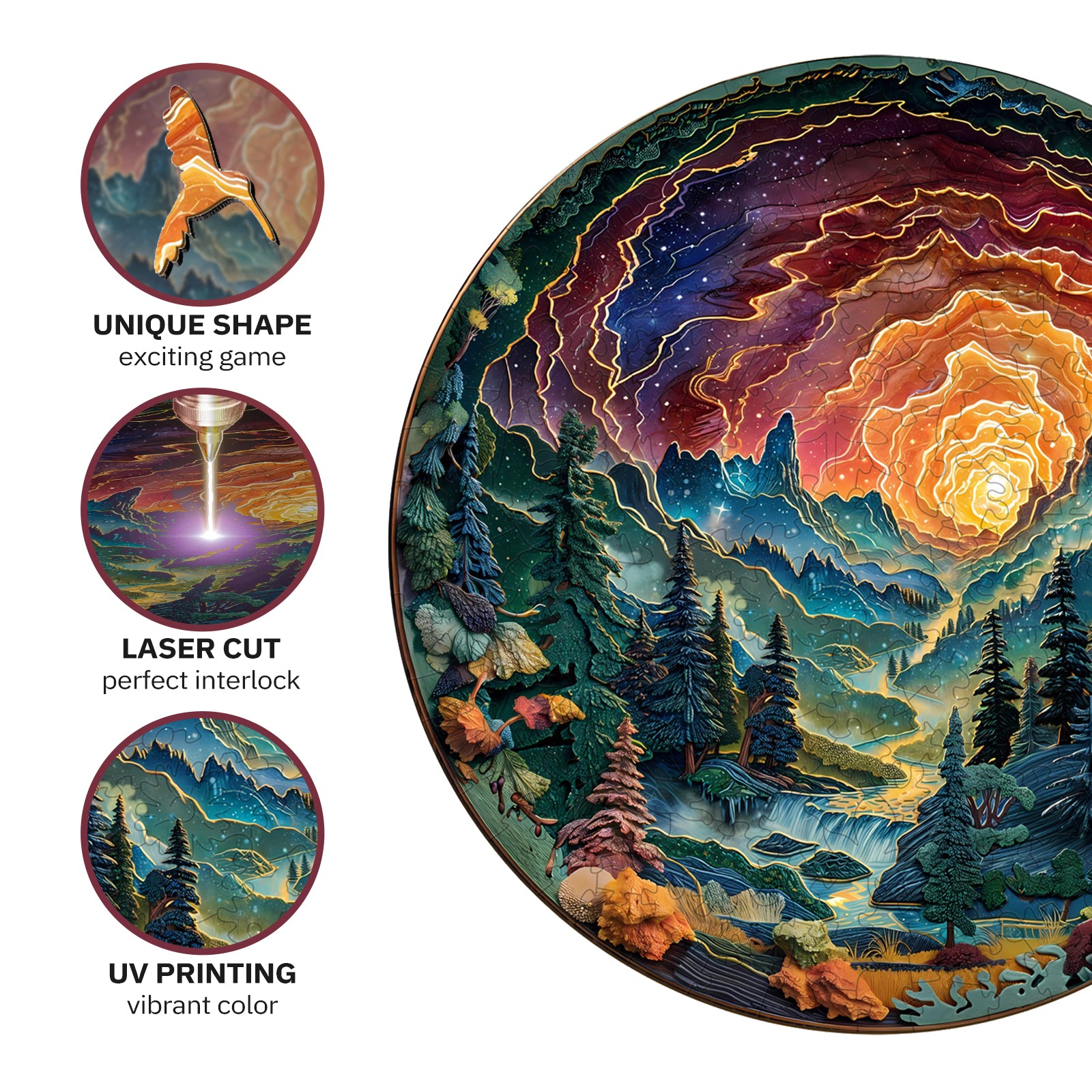 jigfoxy-sky-holzpuzzle-s-100-teile-wolkenmotiv image 3