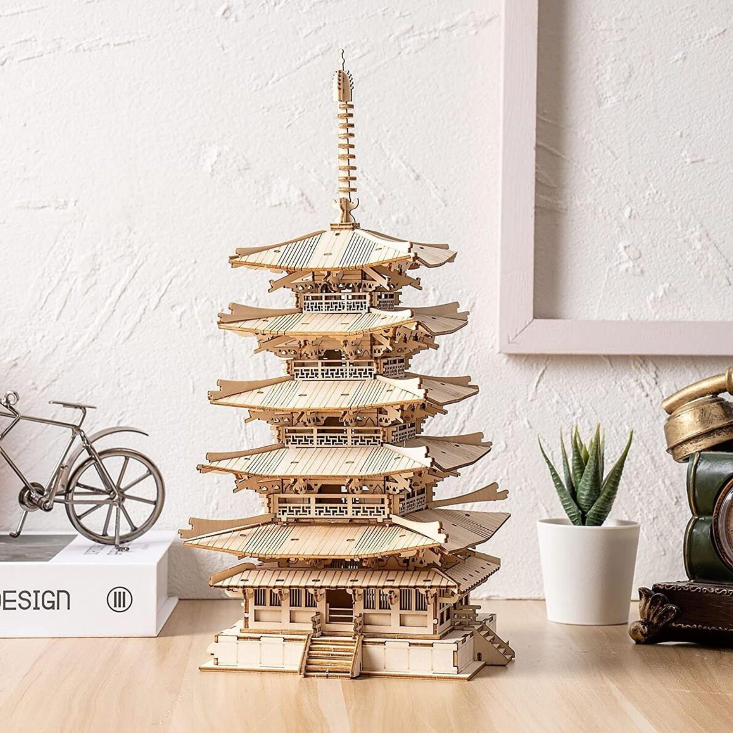 magicholz-3d-puzzle-five-storied-pagoda-holzpuzzle-275-teile image 8
