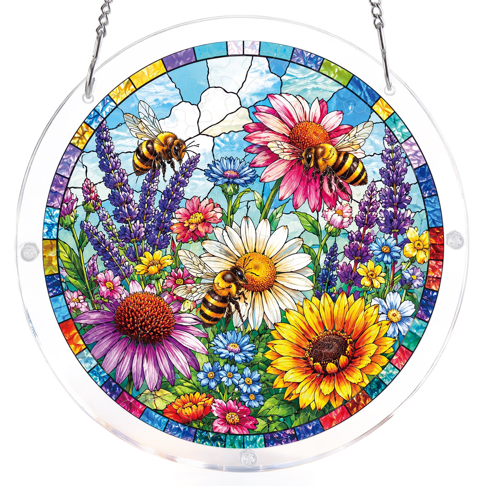 kaayee-suncatcher-puzzle-bee-garden-fensterbild-medium image 7