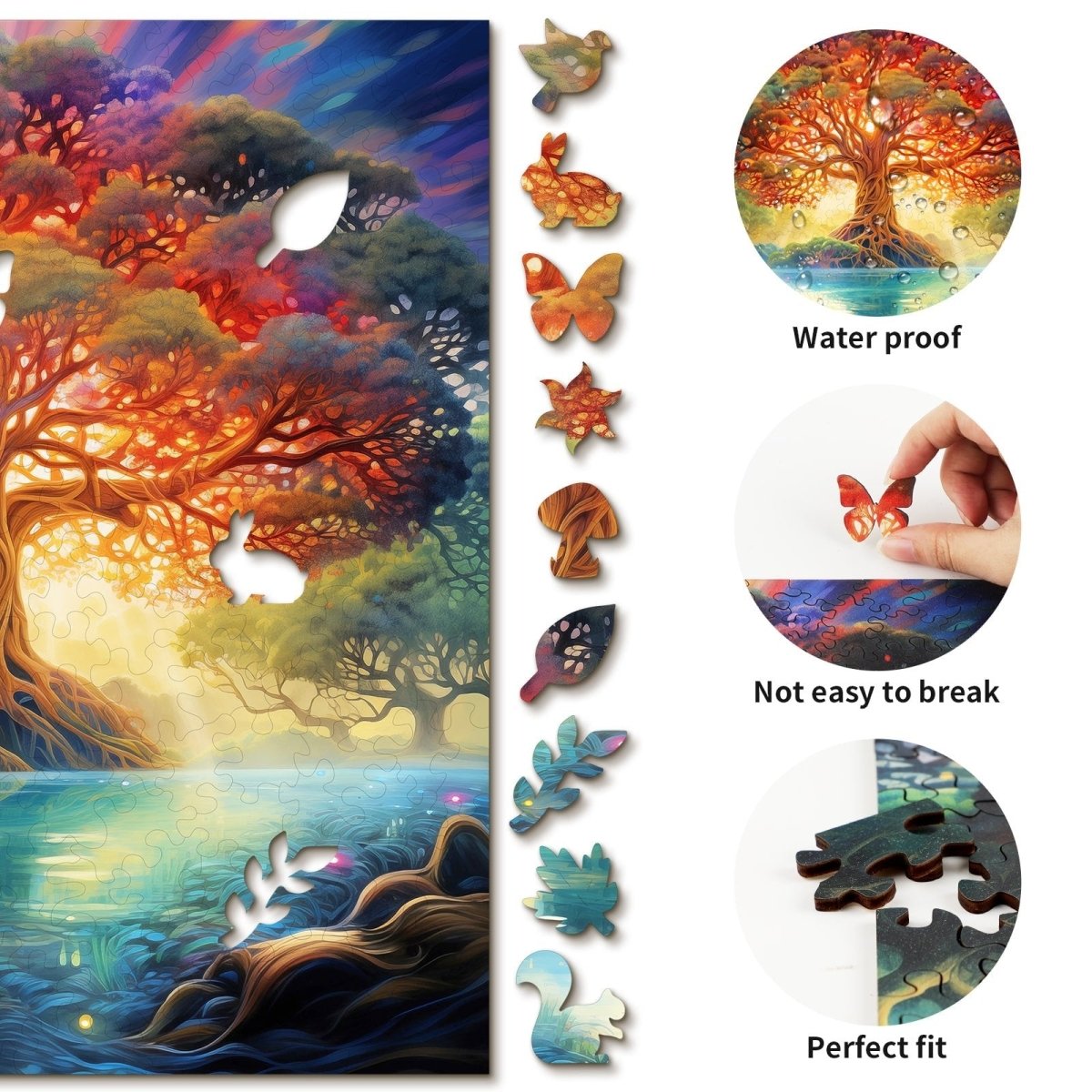 kaayee-wooden-puzzle-twilight-divine-tree-holzpuzzle-medium image 2