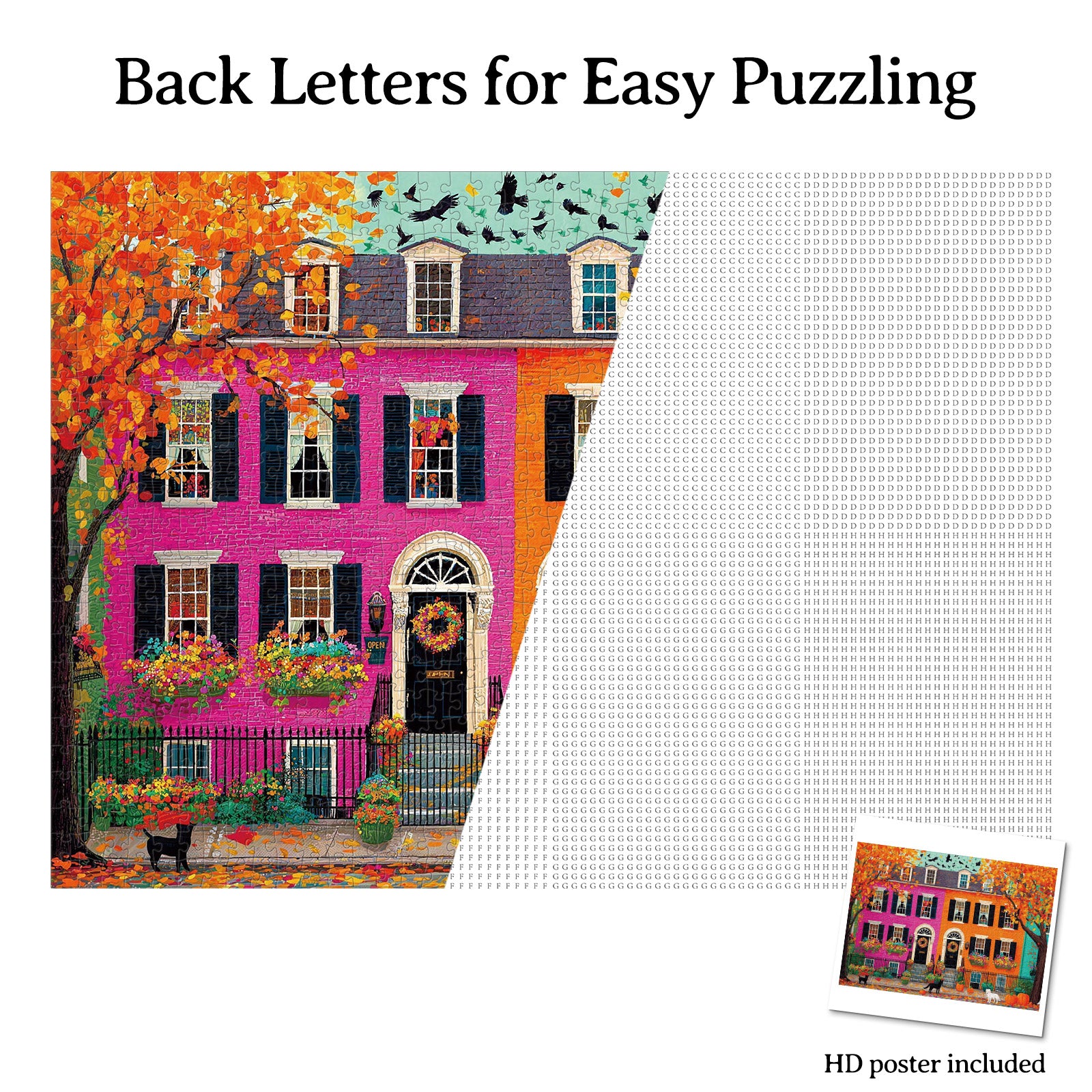 kaayee-pumpkin-street-townhouses-1000-teile-puzzle-eco-white-board image 8