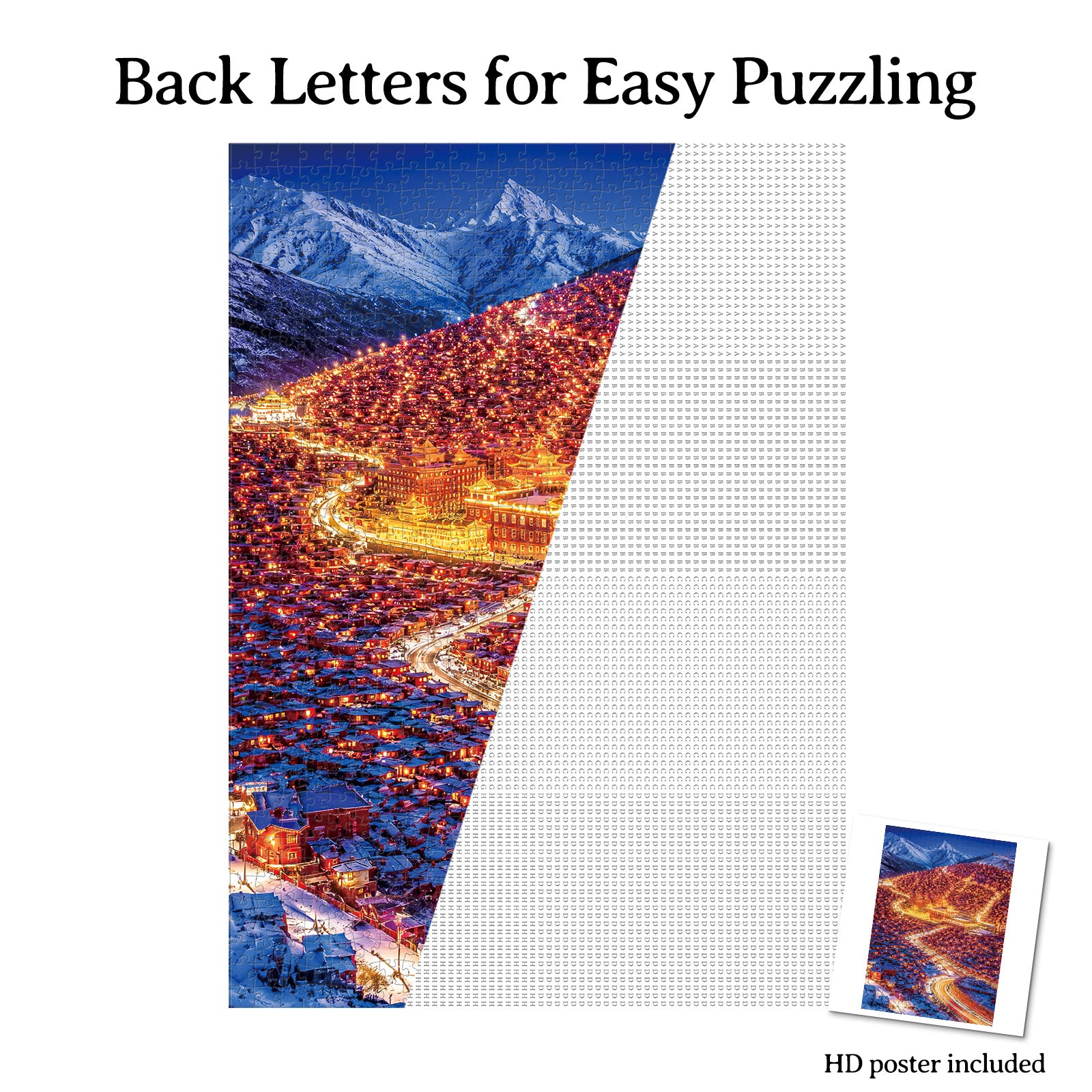 kaayee-cardboard-puzzle-golden-path-1000-teile-standard image 8
