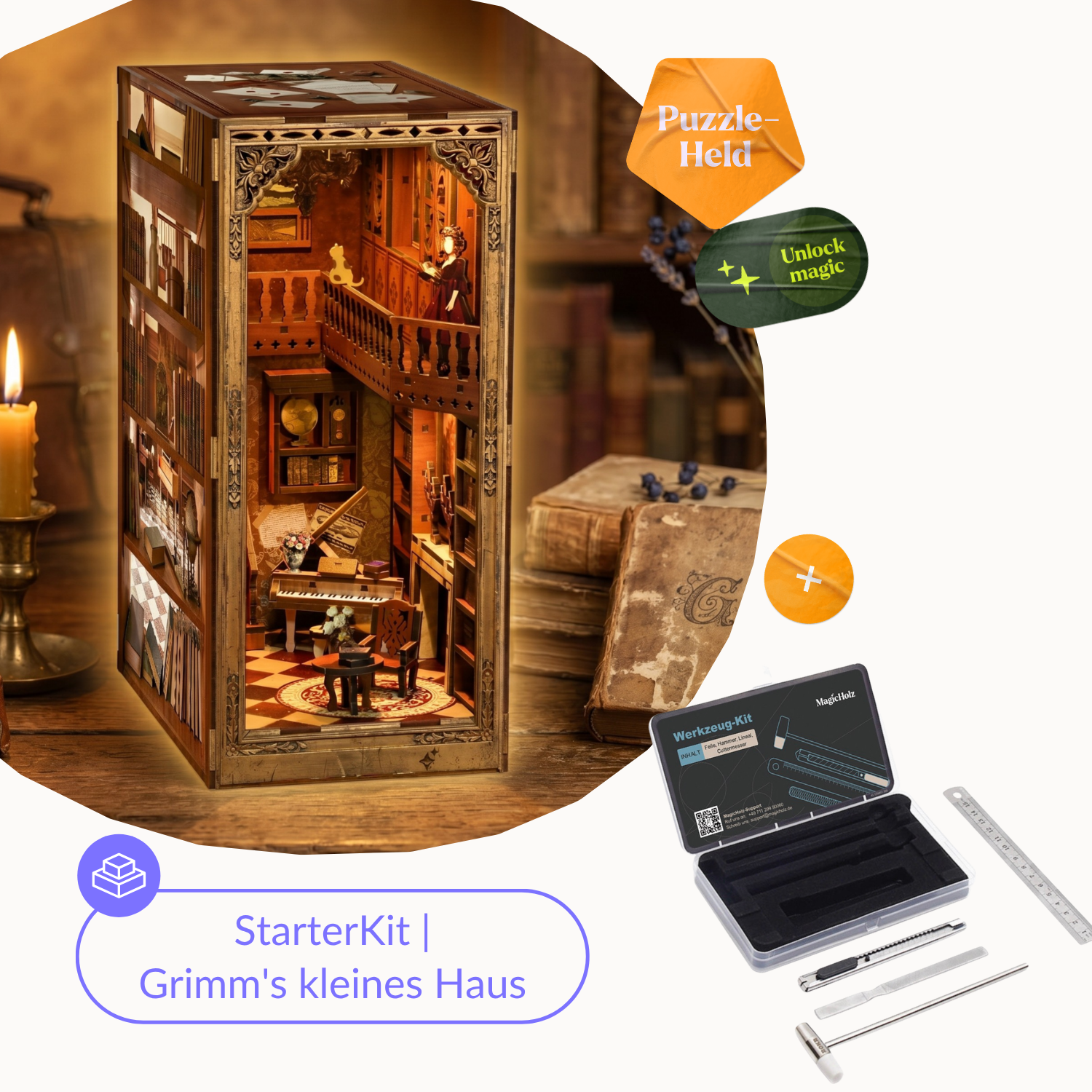 magicholz-grimm-s-haus-miniaturhaus-starter-kit-mit-werkzeug image 2