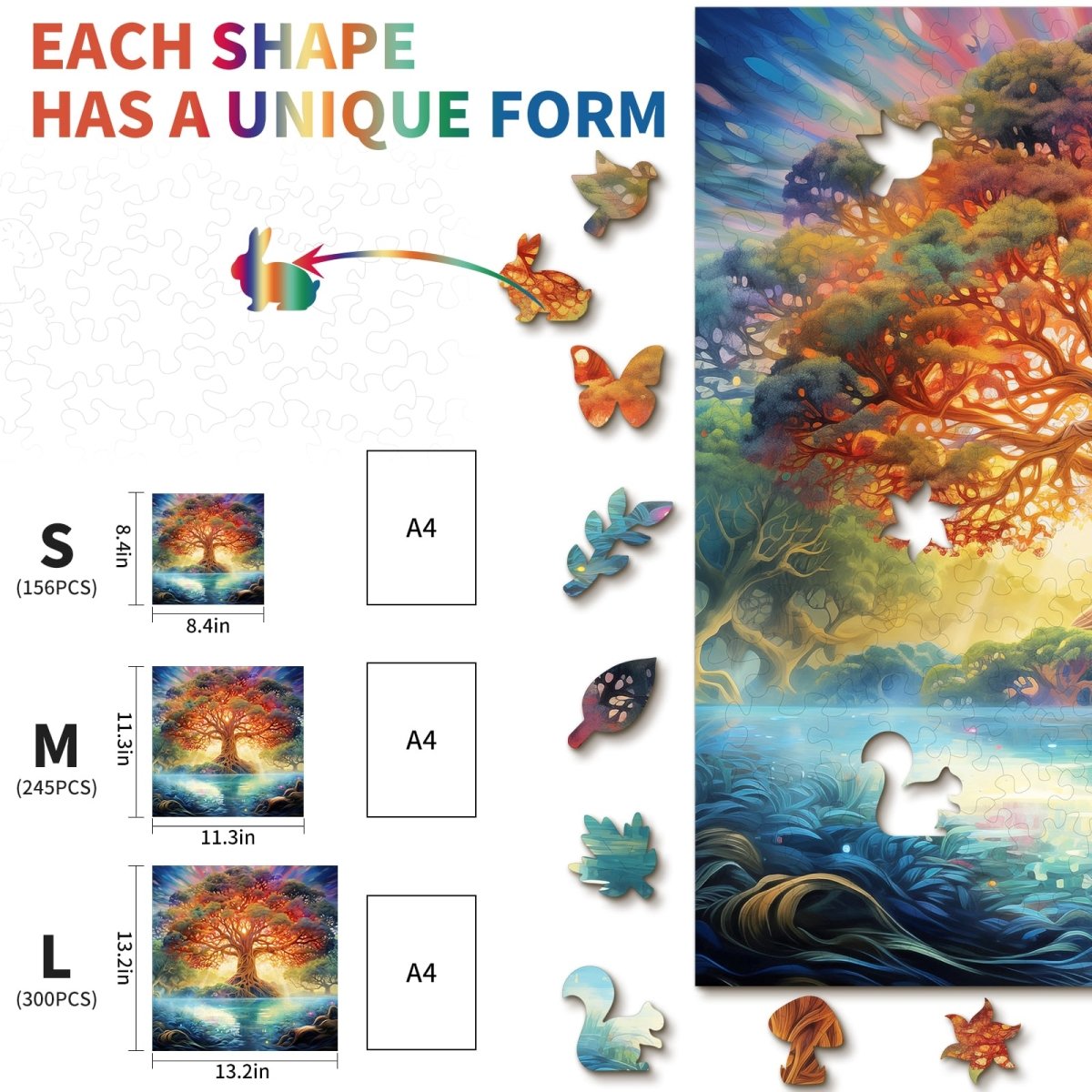 kaayee-wooden-puzzle-twilight-divine-tree-holzpuzzle-medium image 4
