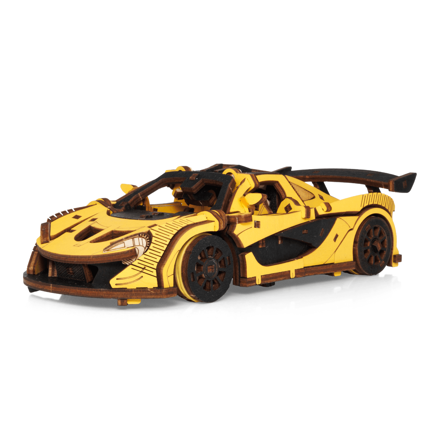 magicholz-mechanischer-bausatz-racing-car-rennauto-rot-holzmodell image 5
