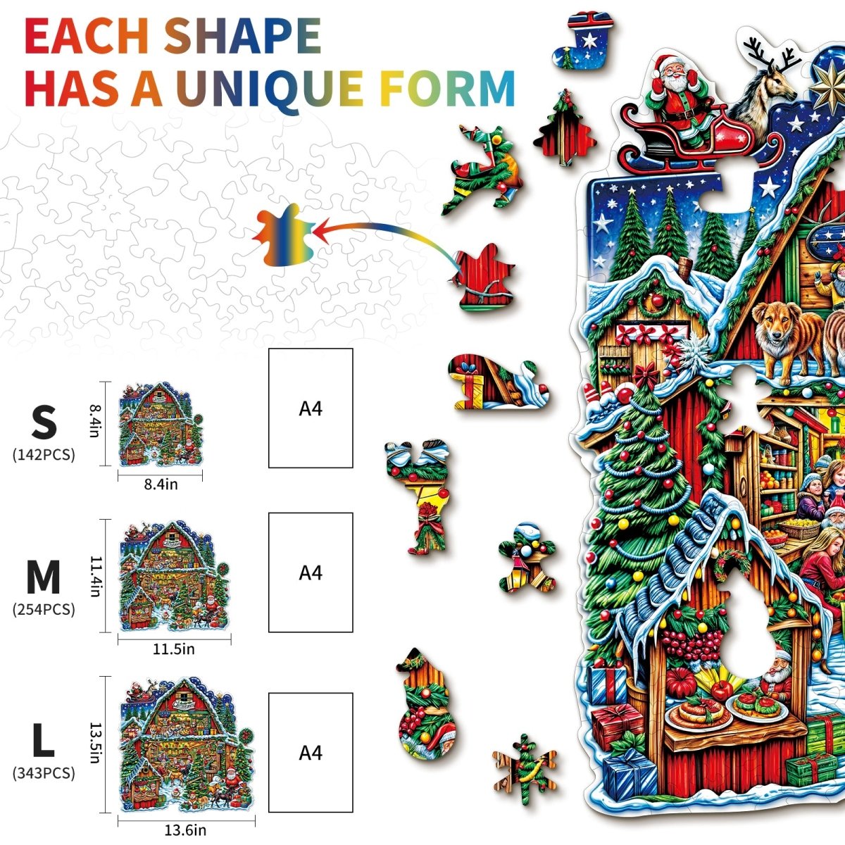 kaayee-christmas-grocery-store-wooden-puzzle-medium image 5