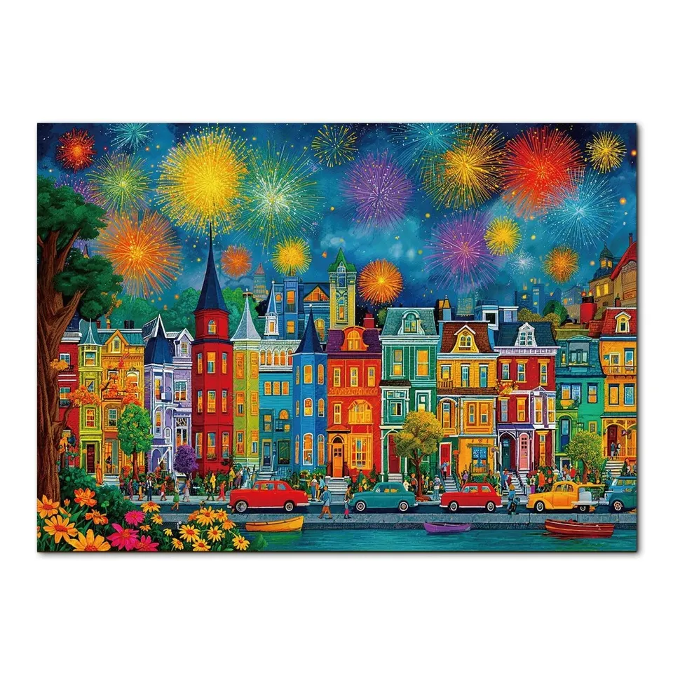 kaayee-brilliant-nightfire-puzzle-1000-teile-eco-white-board image 1