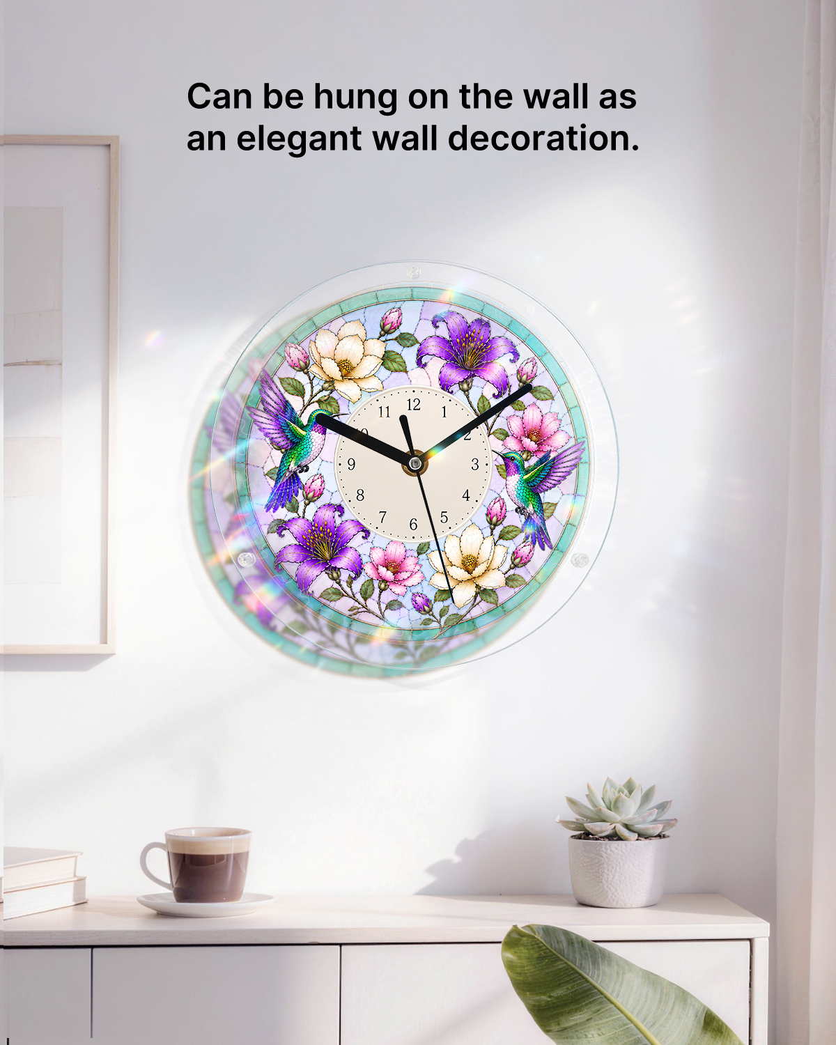 kaayee-clock-kit-hummingbird-puzzle-uhr-regular-acryl image 4