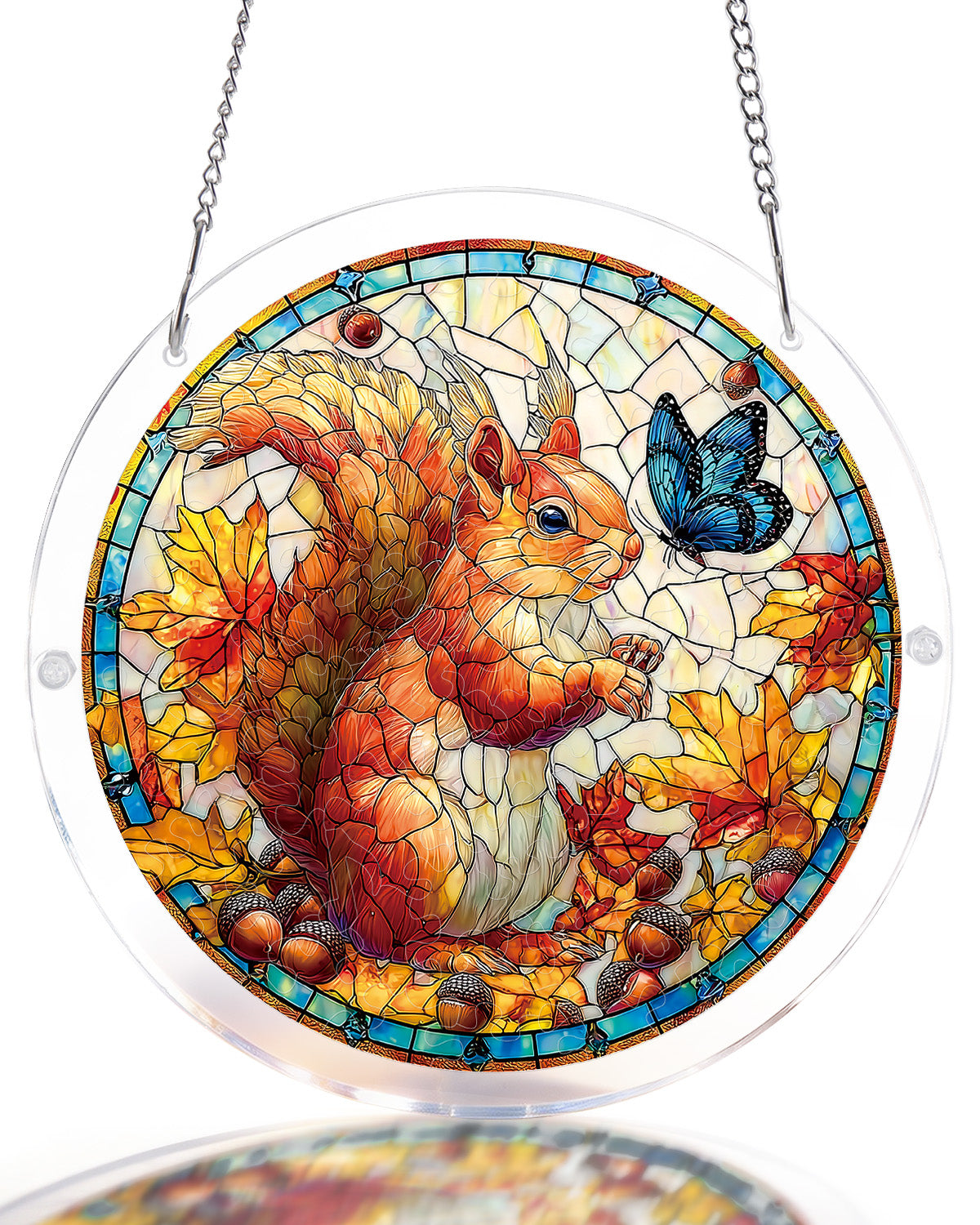 kaayee-suncatcher-puzzle-eichh-rnchen-fensterbild-small image 1