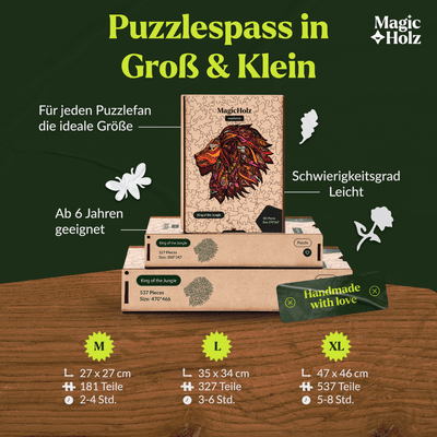 magicholz-holzpuzzle-k-nig-des-dschungels-l-we-tierpuzzle image 6