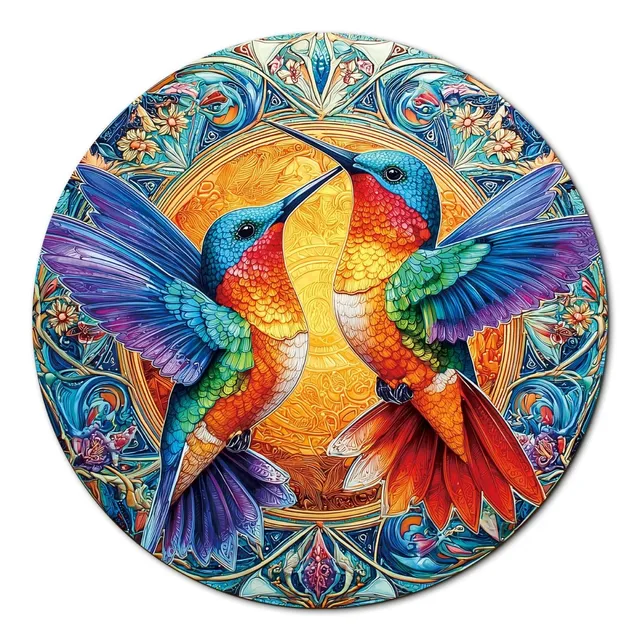kaayee-hummingbirds-in-radiance-puzzle-1000-teile-eco-white image 1