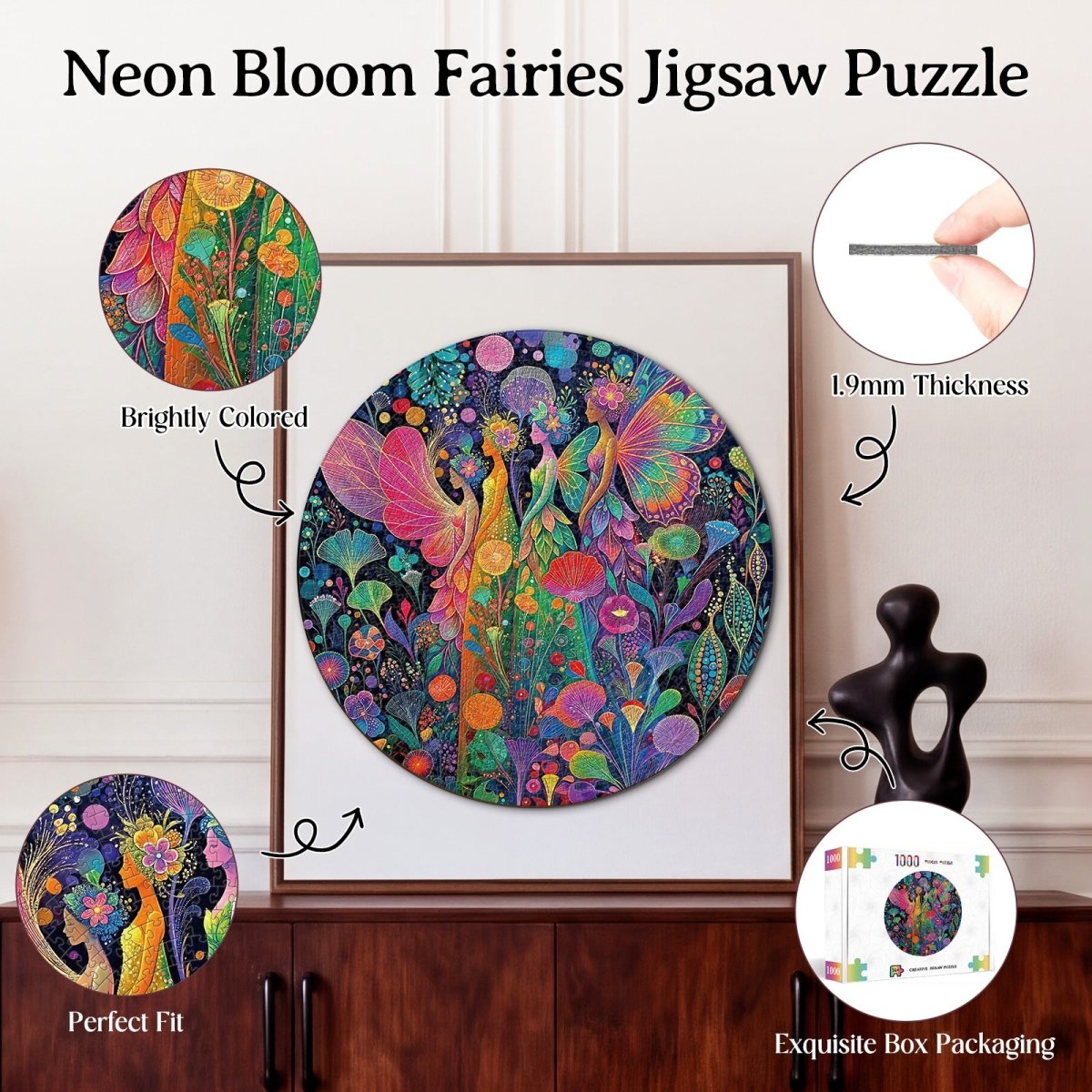 kaayee-neon-bloom-fairies-puzzle-1000-teile-eco-white image 3