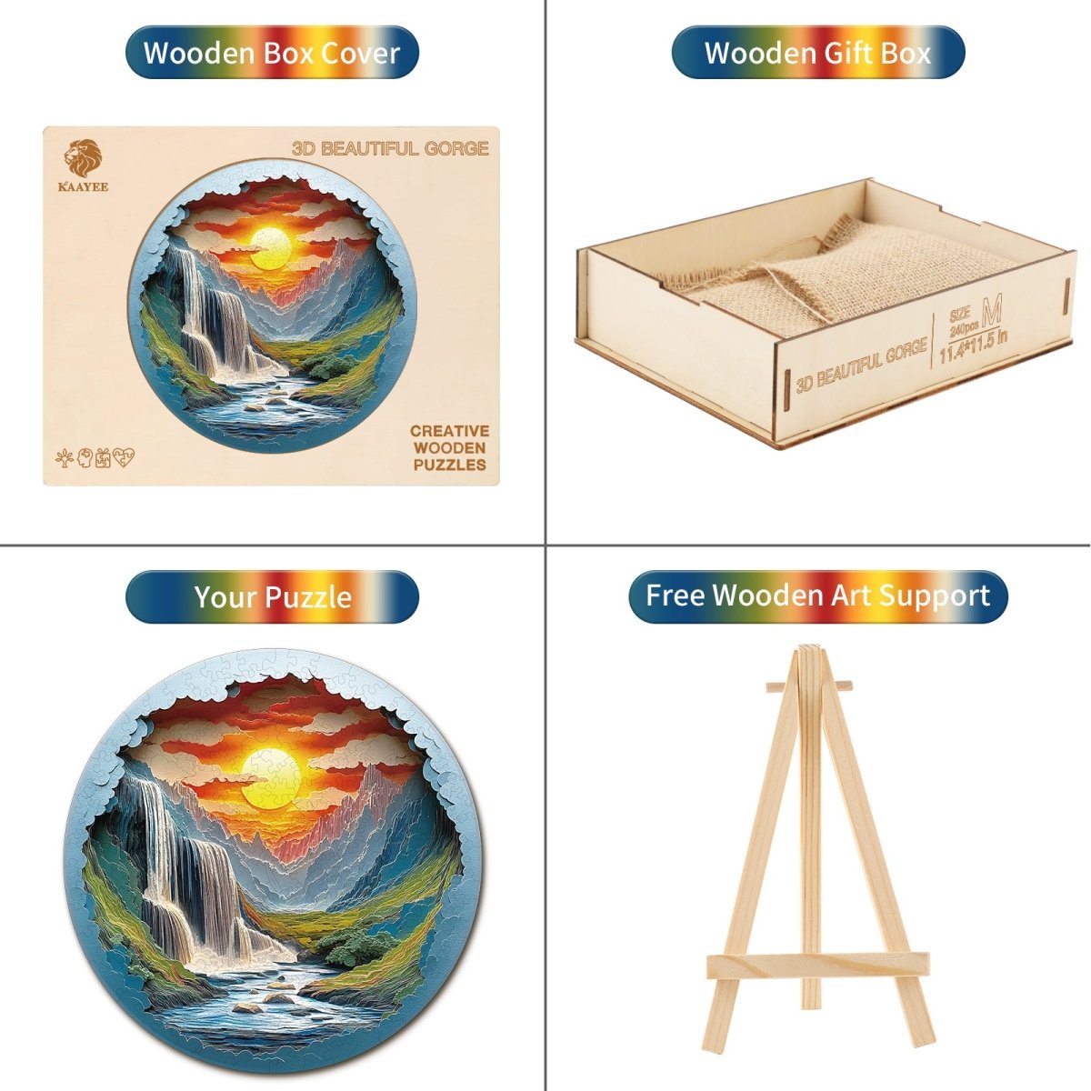kaayee-wooden-puzzle-beautiful-gorge-holz-medium image 3