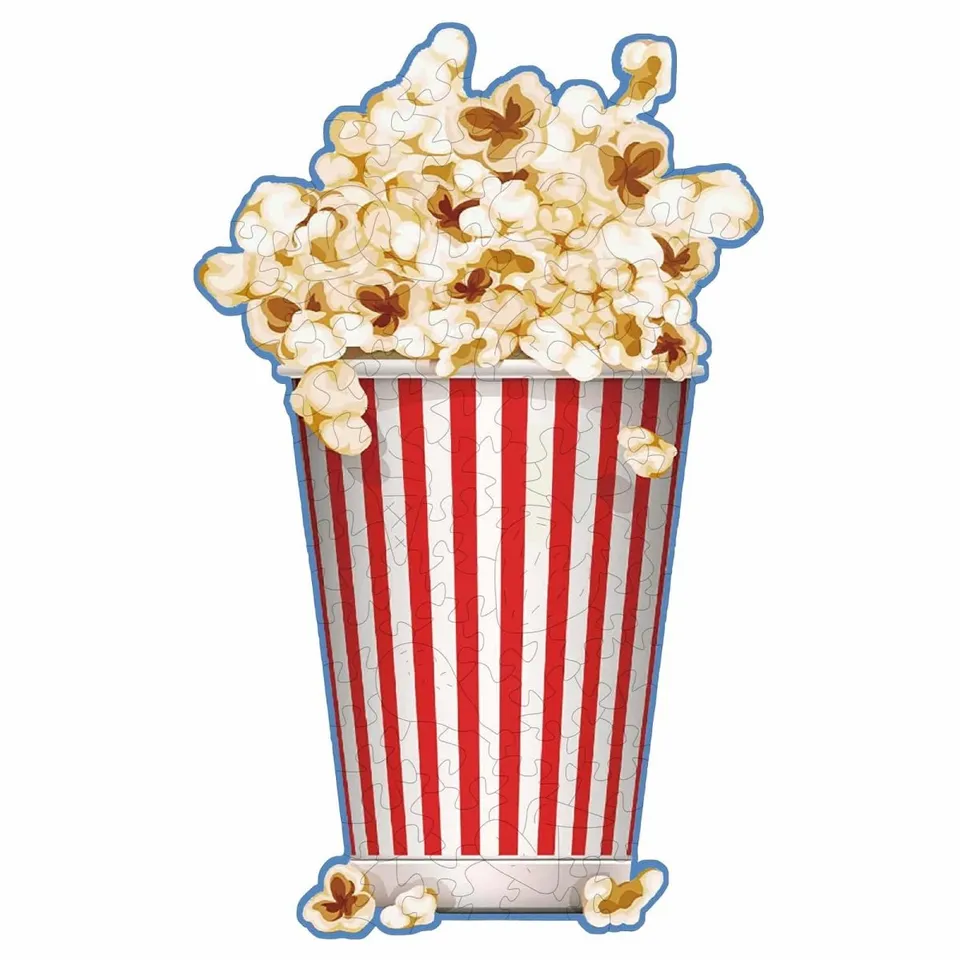 kaayee-wooden-puzzle-popcorn-holzpuzzle-s-110-teile image 1