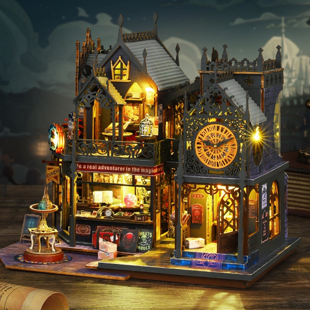 kaayee-miniature-house-holo-magic-city-bastelhaus-led image 2