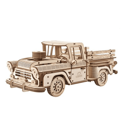 magicholz-mechanischer-bausatz-pickup-lumberjack-holztruck image 2