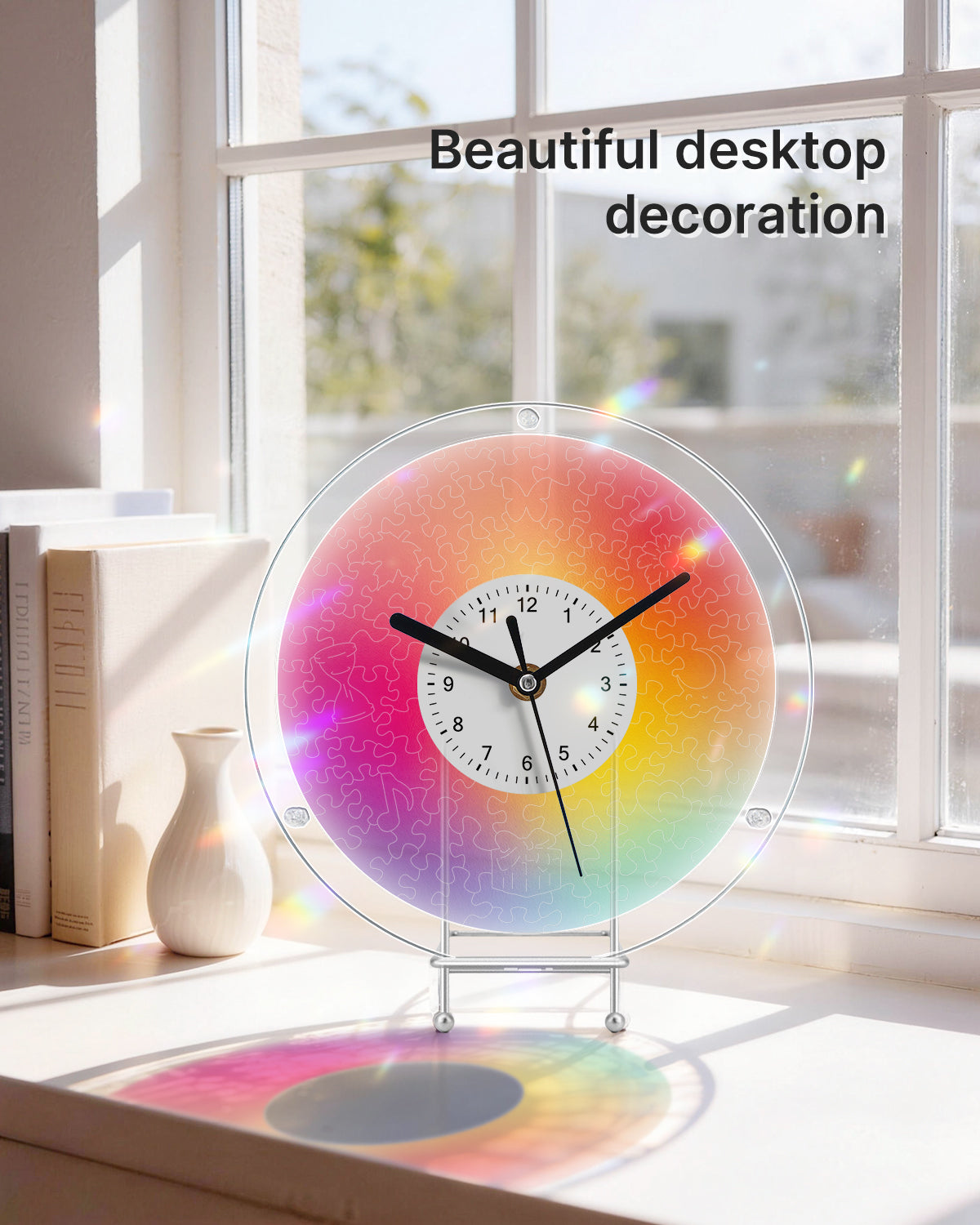 kaayee-clock-kit-diy-acryl-puzzle-uhr-diffuse-color-regular image 5
