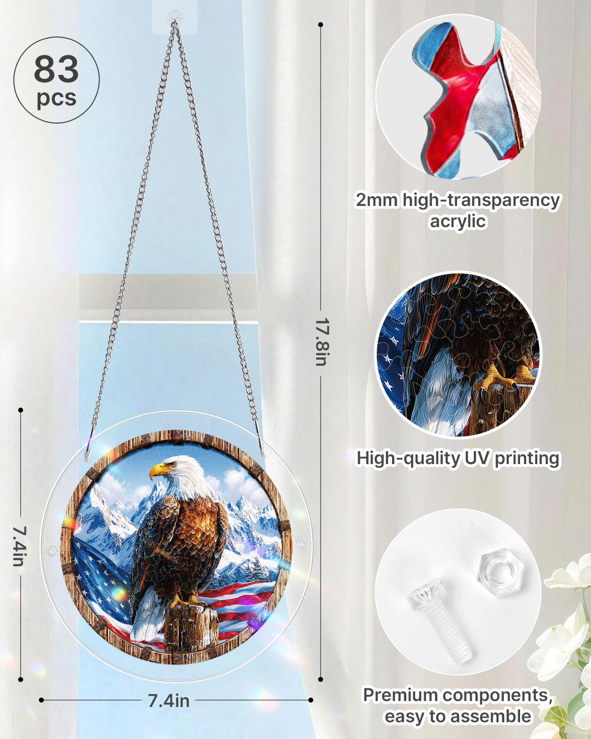 kaayee-suncatcher-wings-of-freedom-fensterbild-large-22-6-cm image 4