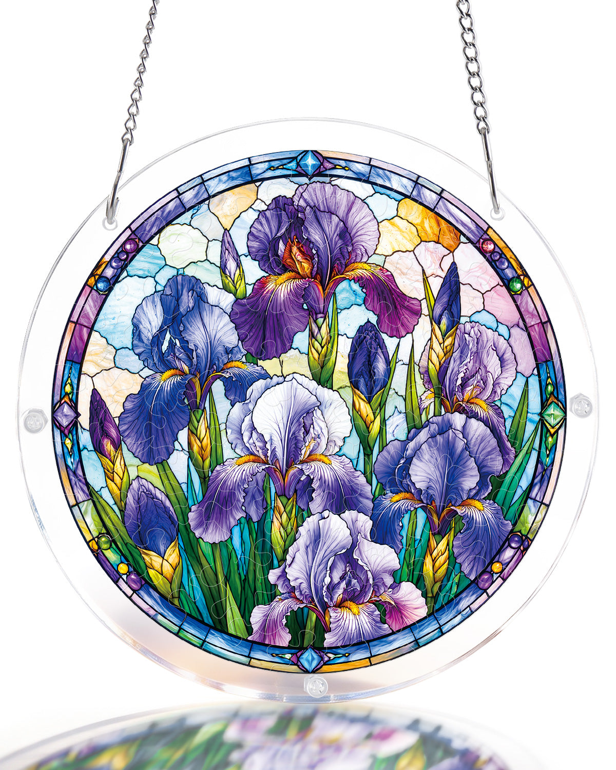 kaayee-suncatcher-iris-morning-light-fensterbild-klein-18-8cm image 1