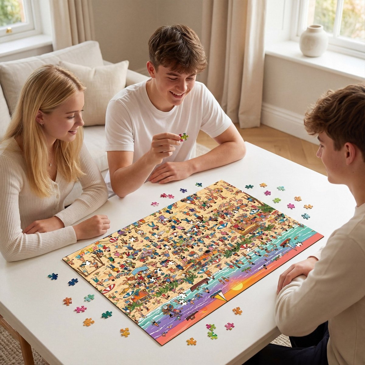 kaayee-sunset-beach-puzzle-1000-teile-standard-suchbild image 8