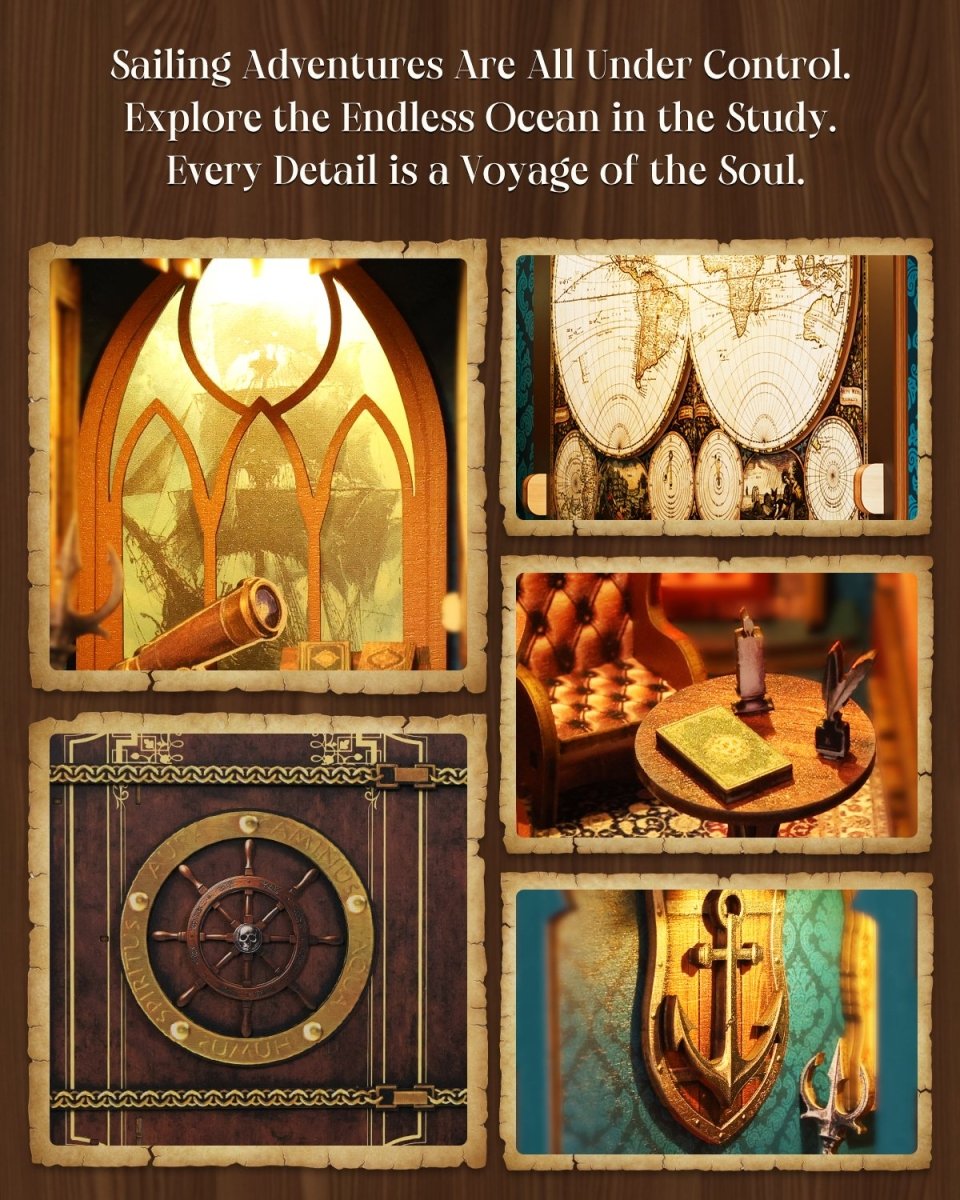 kaayee-book-nook-kit-age-of-exploration-booknook-3d image 5