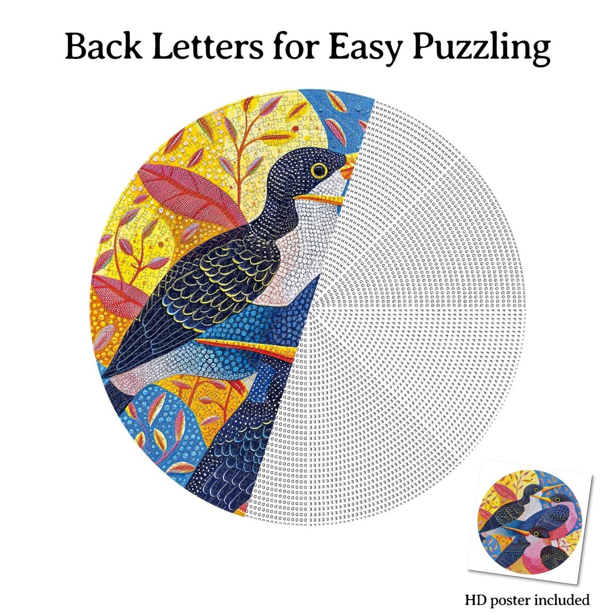 kaayee-cardboard-puzzle-birdsong-in-bloom-1000-teile-v-gel image 6
