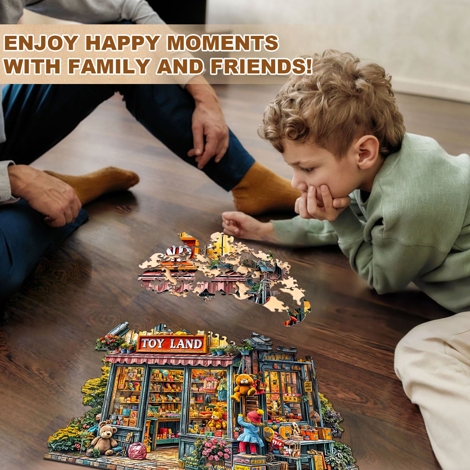 jigfoxy-toy-land-holzpuzzle-m-180-teile-spielzeug image 2