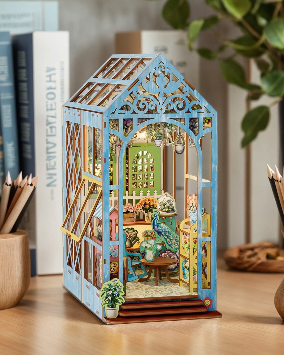 kaayee-book-nook-bloom-house-3d-puzzle-regal-led image 6