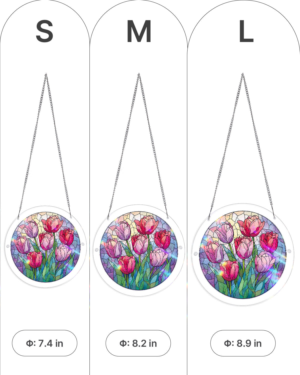 kaayee-suncatcher-puzzle-morning-glow-tulips-acryl-medium image 5
