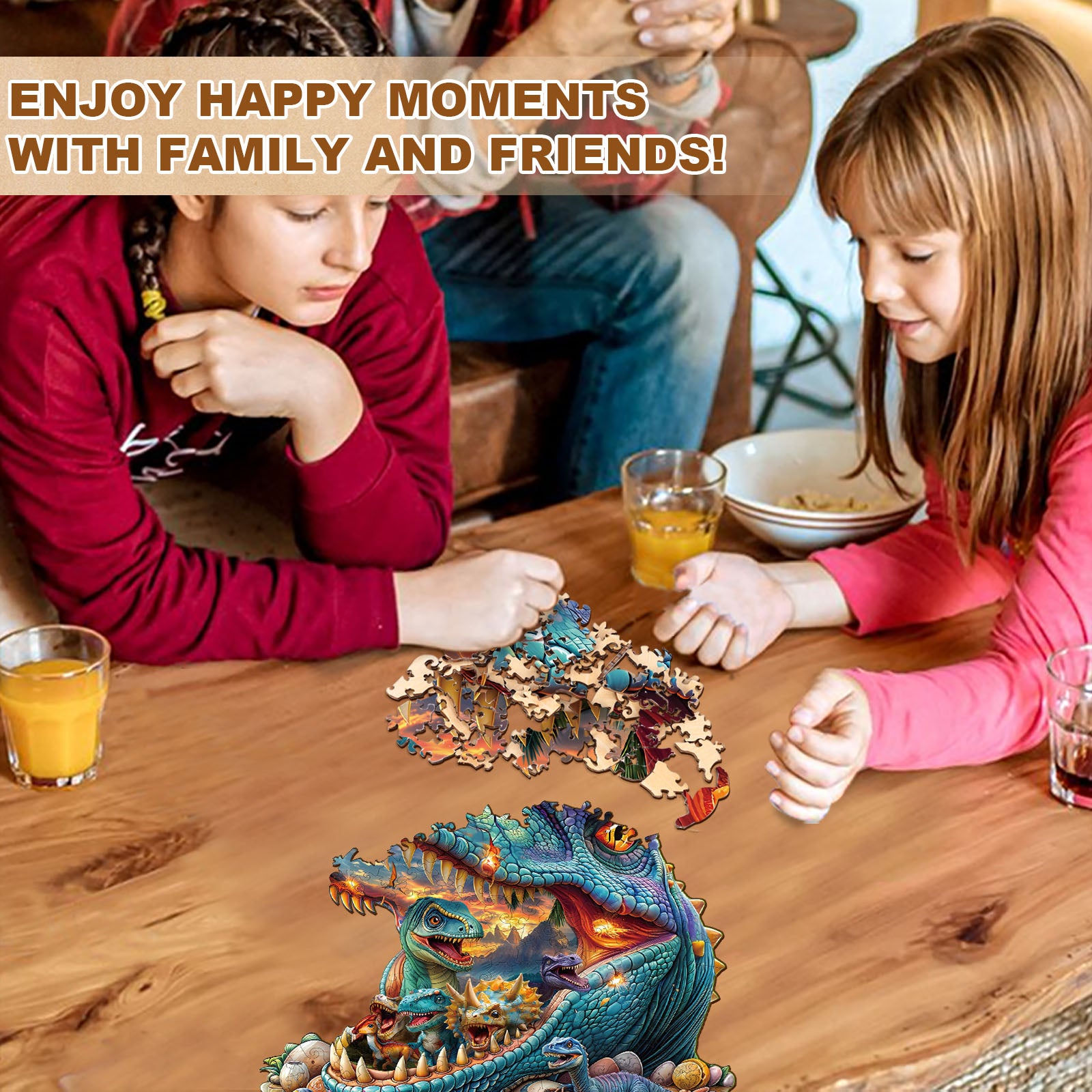 jigfoxy-dinosaur-holzpuzzle-90-teile-s-dinosaurier image 2