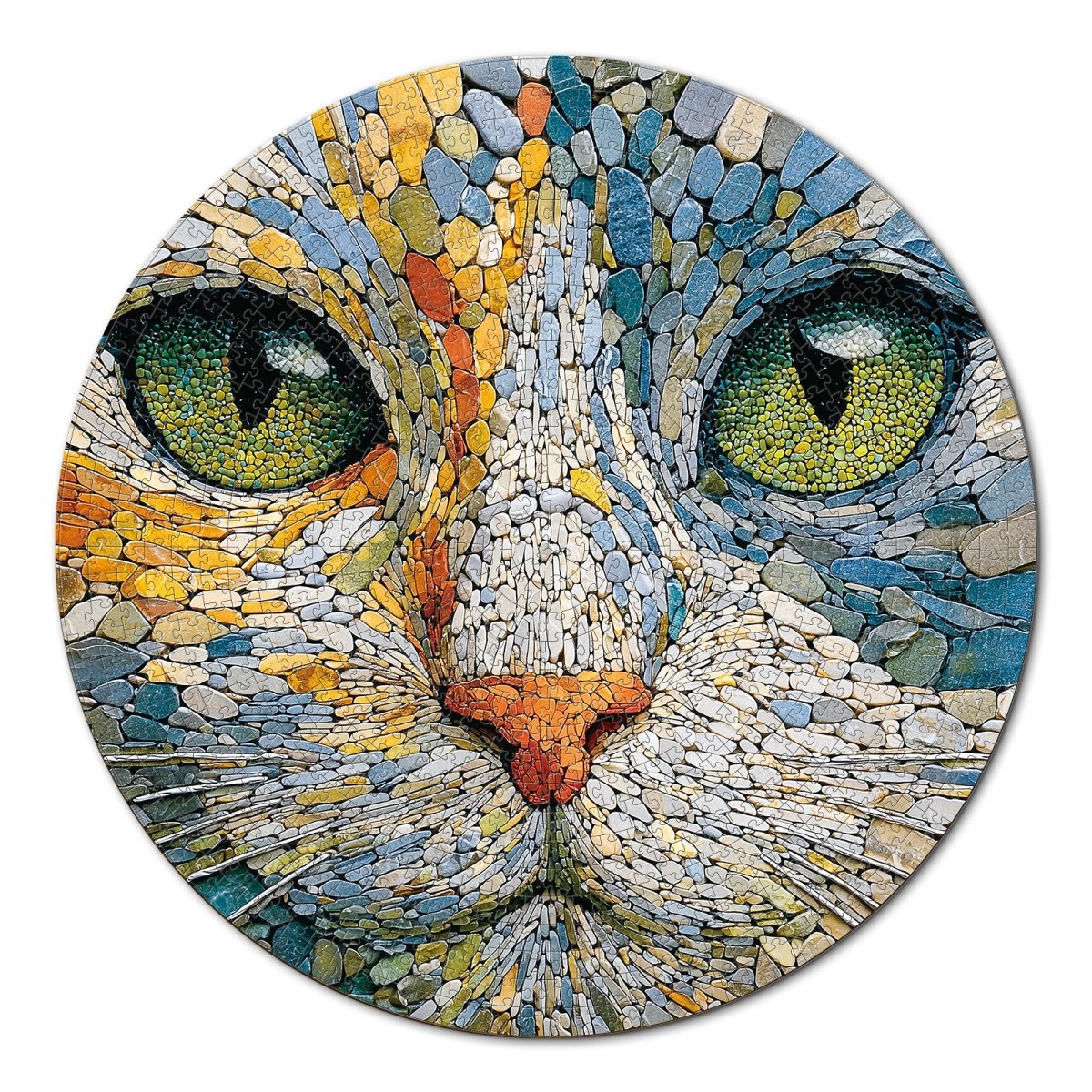kaayee-emerald-cat-1000-teile-kartonpuzzle-katzenmotiv image 1
